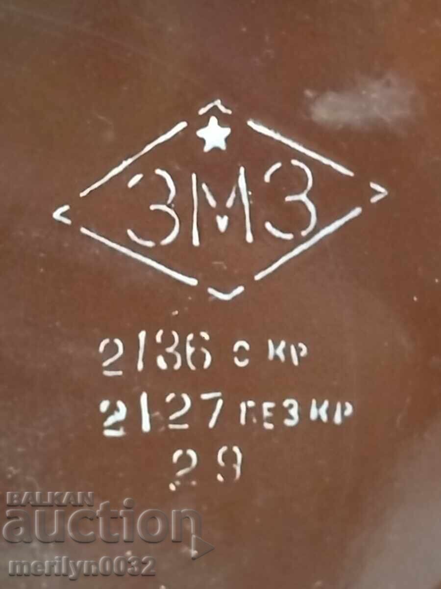 Enamel bucket from the Soviet era enameled vessel basin USSR - 7