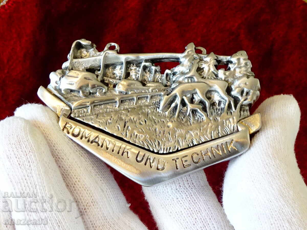 Πλακέτα κασσίτερου Romantik und Technik. Πλακέτα κασσίτερου Romantik und Technik.