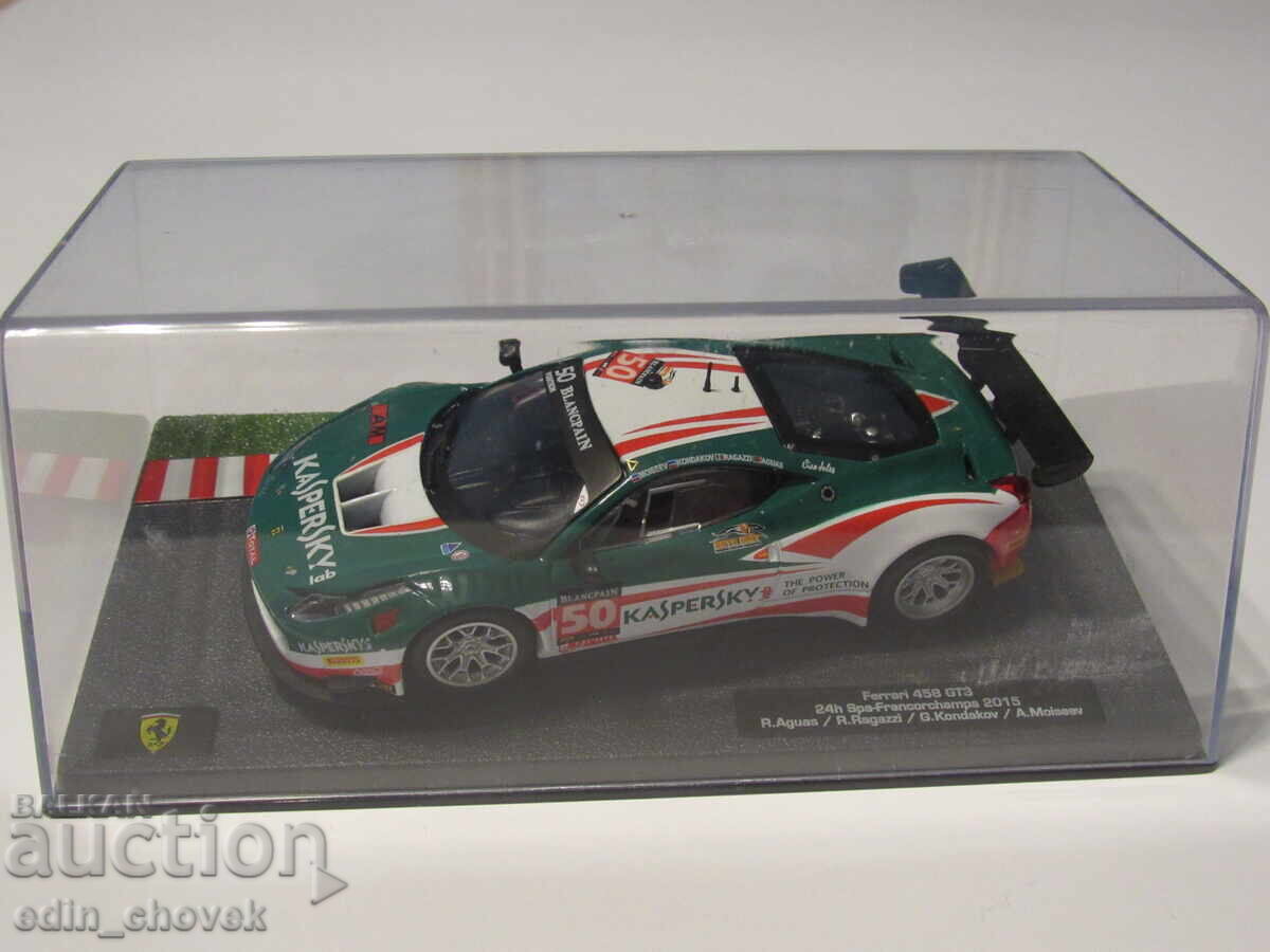 1/43 Altaya/IXO Ferrari 458 GT3 #50 24h SpaFrankoshamps 2015