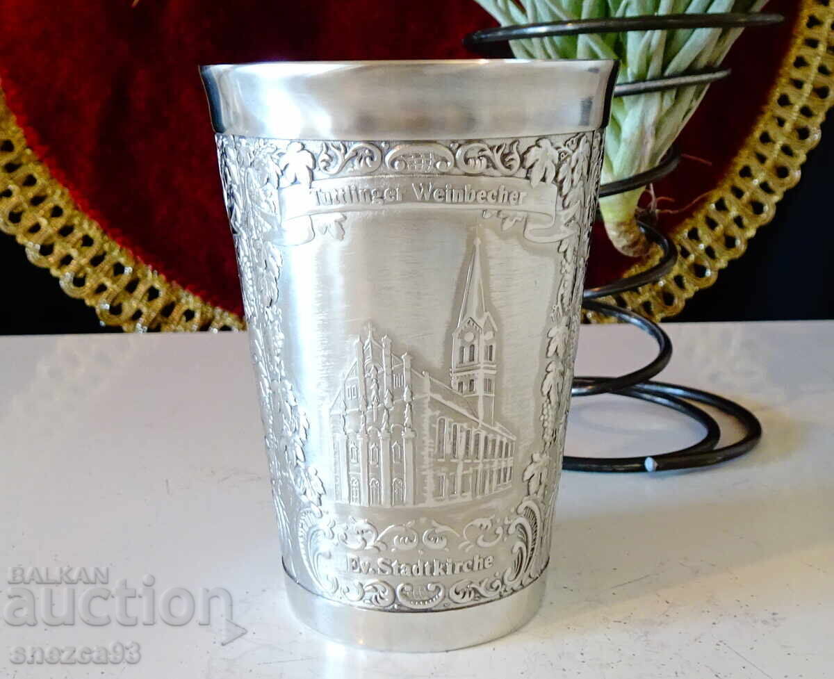 Honberg pewter cup. Honberg pewter cup.