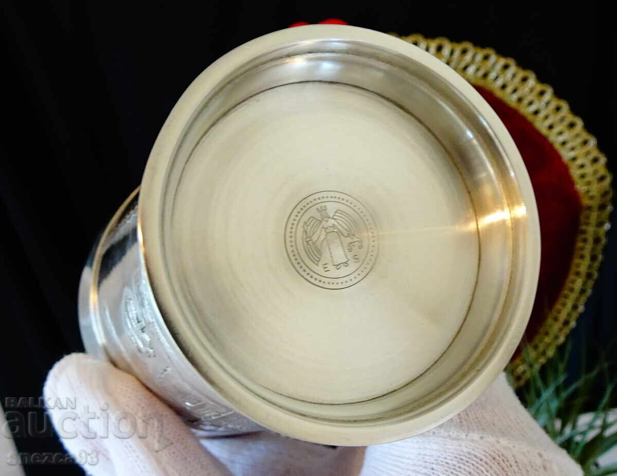 Cup, mug made of pewter Schwäbisch Hall. - 7 Cup, mug made of pewter Schwäbisch Hall. - 7