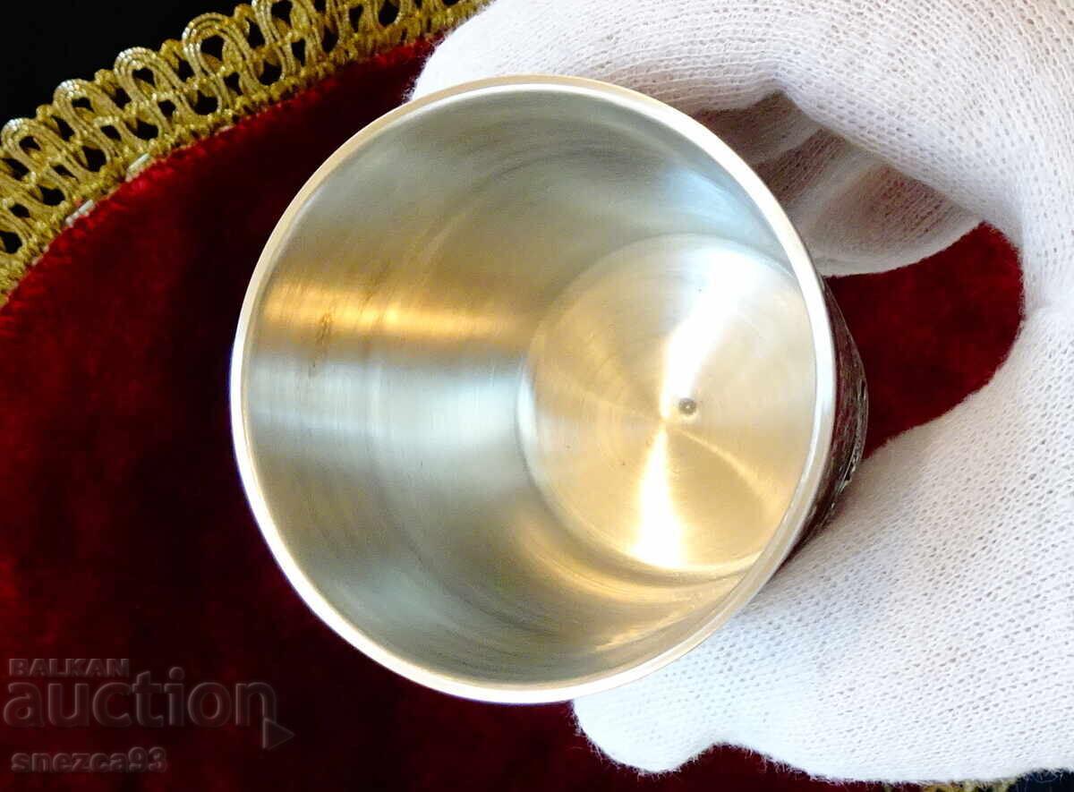 Lindenwirtin tin cup, tin wedding. - 5 Lindenwirtin tin cup, tin wedding. - 5