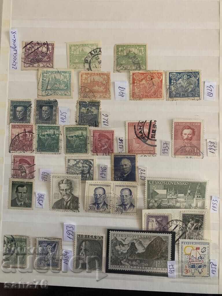 Πολλά παλιά γραμματόσημα, συλλογή από Τσεχοσλοβακία-1918 έως 1983-148 τεμ. Πολλά παλιά γραμματόσημα, συλλογή από Τσεχοσλοβακία-1918 έως 1983-148 τεμ.