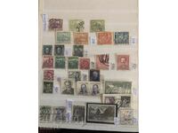 Lot of old stamps, collection from Czechoslovakia-1918 to 1983-148 pcs.