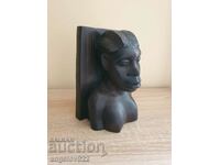 A massive figure figurine made of ebony wood!