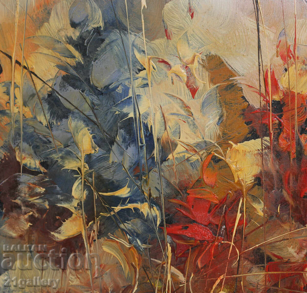 Delivery of Lyubomir Kolarov, oil paints, signed Delivery of Lyubomir Kolarov, oil paints, signed