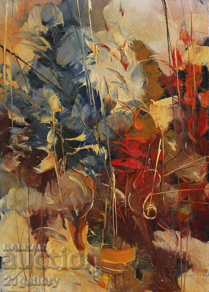 Lyubomir Kolarov, oil paints, signed Lyubomir Kolarov, oil paints, signed