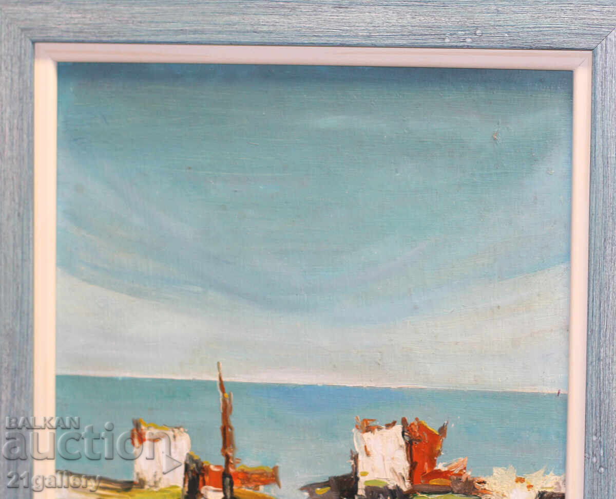 Delivery of Contemporary oil painting, seascape Delivery of Contemporary oil painting, seascape
