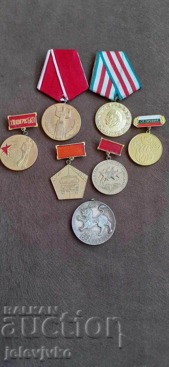 Lot of medals from Soca