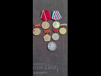 Lot of medals from Soca