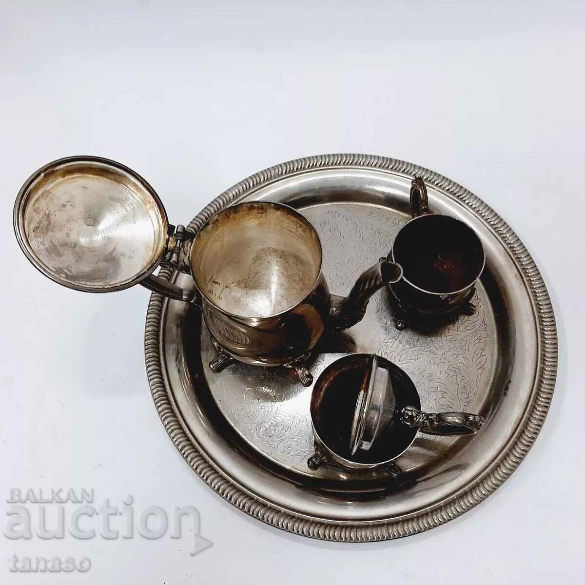 Auction Antique coffee serving set (15.4) Auction Antique coffee serving set (15.4)