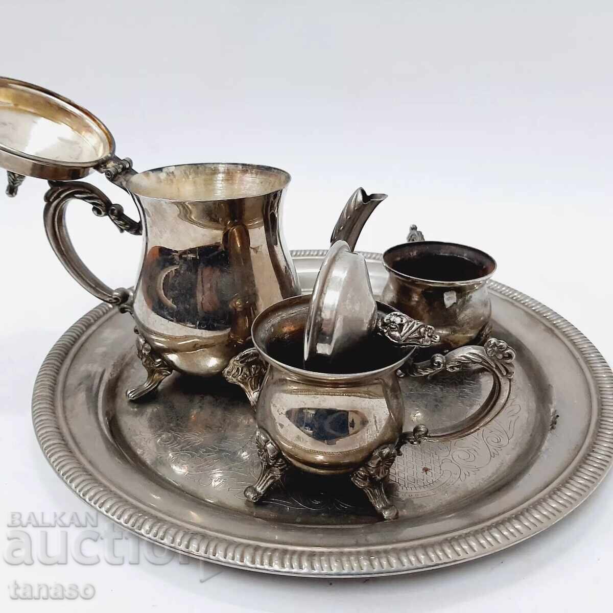 Delivery of Antique coffee serving set (15.4) Delivery of Antique coffee serving set (15.4)
