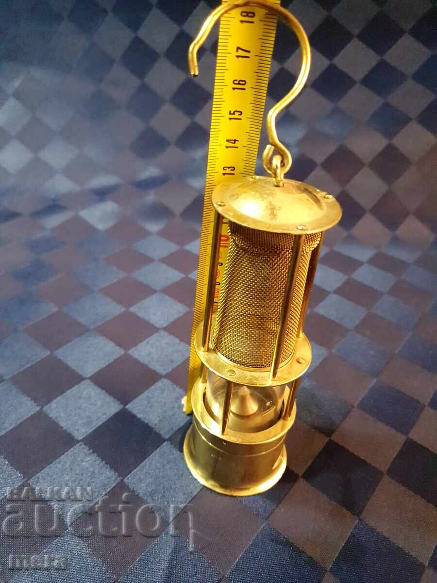 Auction A working replica of a miner's lamp Auction A working replica of a miner's lamp