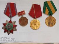 Lot of old medals