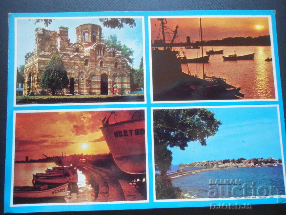 НЕСЕБЪР, Стара картичка