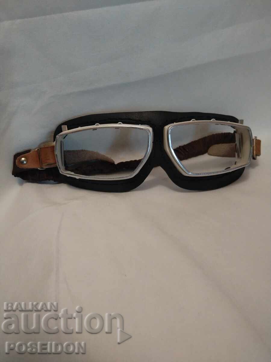 Old, moto, pilot glasses. - 5 Old, moto, pilot glasses. - 5