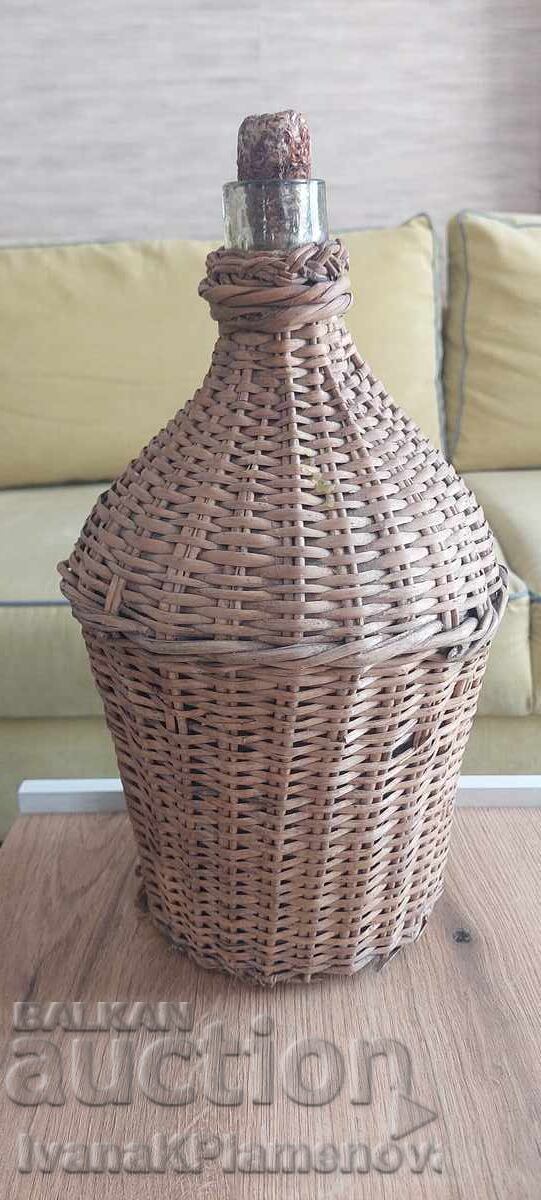 Damajana knitted retro height 40cm with price 16.00 BGN | € 8.18 Damajana knitted retro height 40cm with price 16.00 BGN | € 8.18