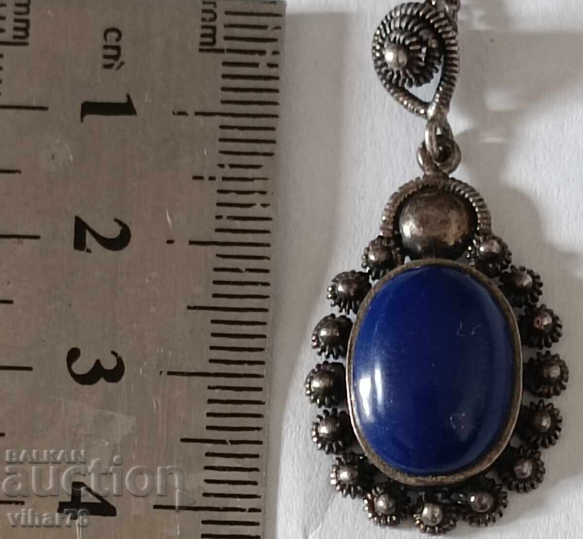 Delivery of OLD SILVER PENDANT WITH CHAIN Delivery of OLD SILVER PENDANT WITH CHAIN