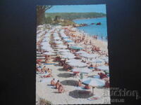 DRUGHBA RESORT - the beach, Old postcard