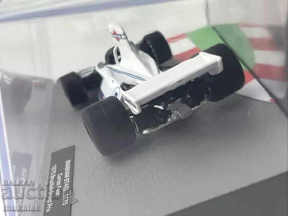 Auction 1:43 ATLAS BRABHAM BT44B- 1975 Carlos Pace FORMULA CAR Auction 1:43 ATLAS BRABHAM BT44B- 1975 Carlos Pace FORMULA CAR