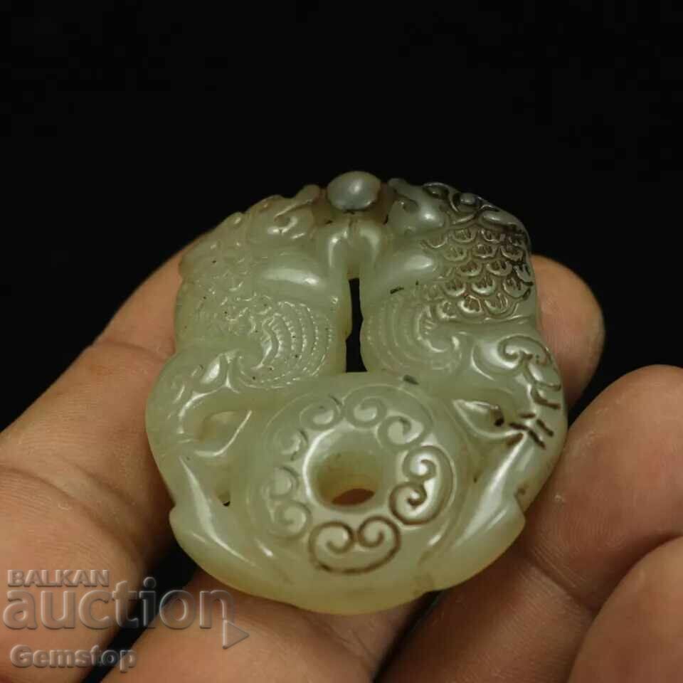 183.00 kt jad natural amulet pixiu - 6 183.00 kt jad natural amulet pixiu - 6