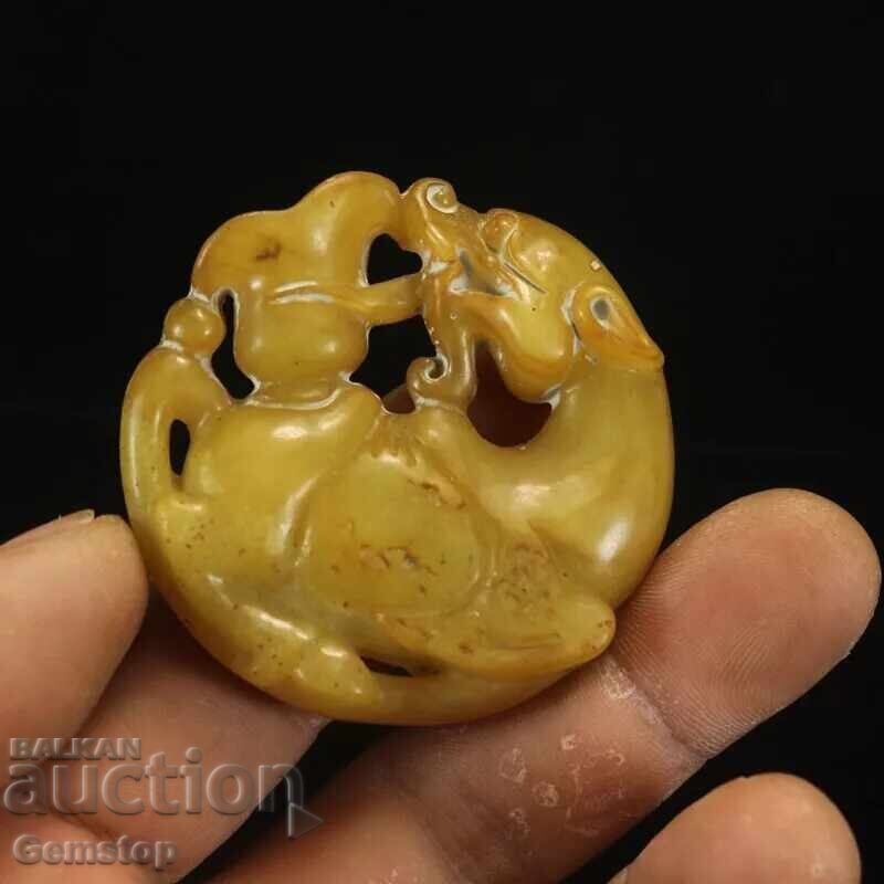260.55 pcs natural jade amulet pixiu - 5 260.55 pcs natural jade amulet pixiu - 5