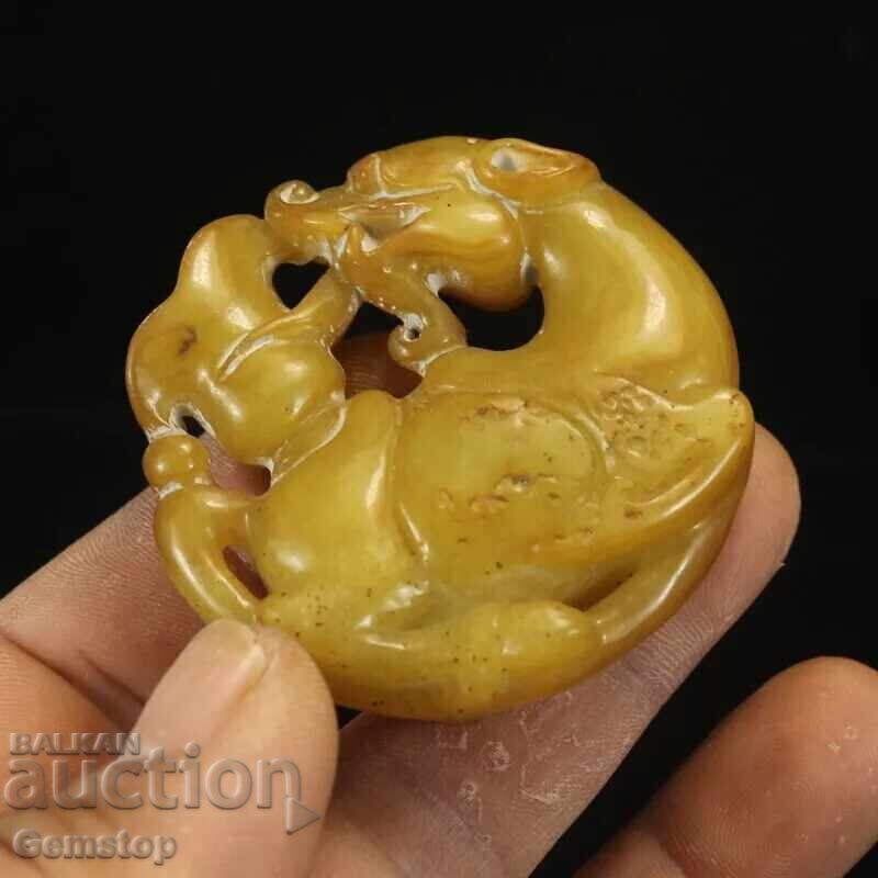 260.55 pcs natural jade amulet pixiu - 6 260.55 pcs natural jade amulet pixiu - 6