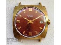 SOVIET MEN'S HANDMADE GOLD PLATED WATCH - POLJOT AUTOMATIC