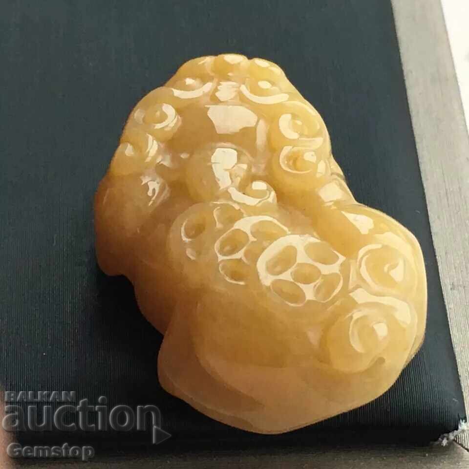 86.15 pcs natural jade pendant pixiu cert.ZJJJTC - 5 86.15 pcs natural jade pendant pixiu cert.ZJJJTC - 5