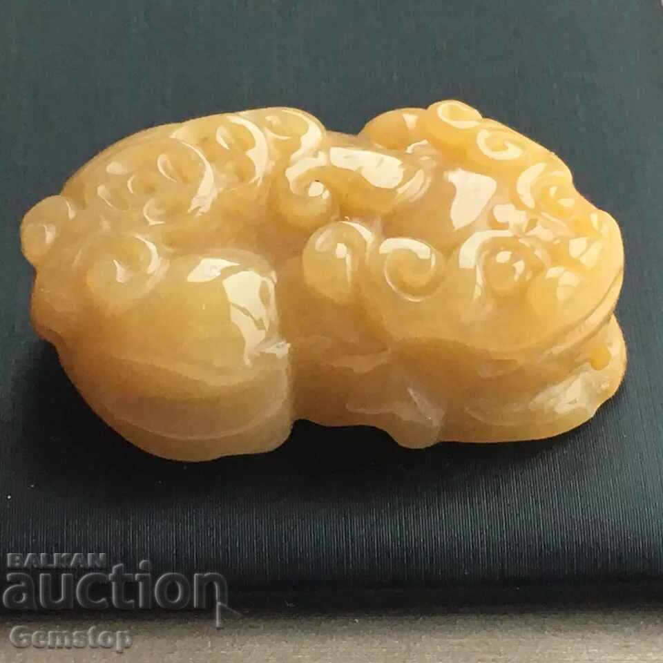 86.15 pcs natural jade pendant pixiu cert.ZJJJTC - 6 86.15 pcs natural jade pendant pixiu cert.ZJJJTC - 6