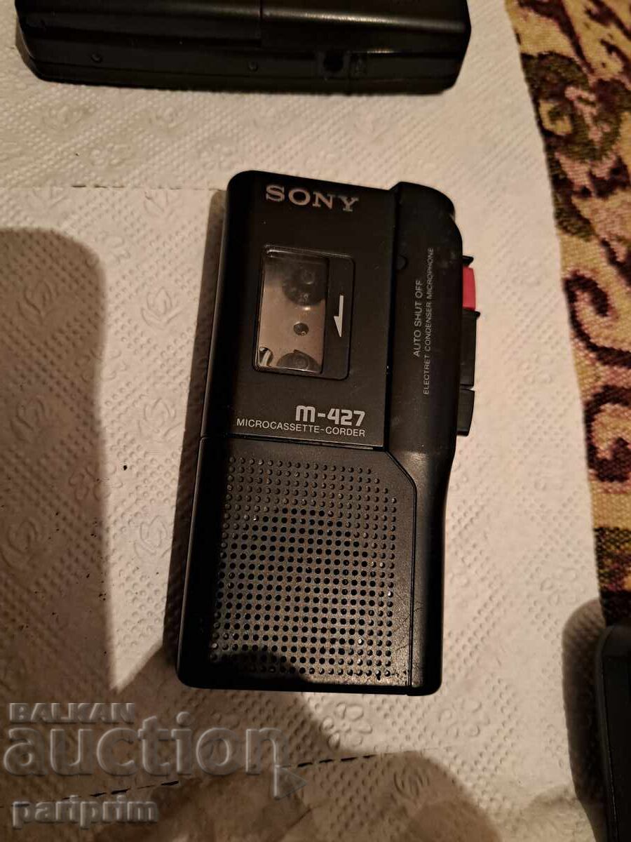 SONY, Sony, microcasetă, recorder, Rare, funcționează, BZC