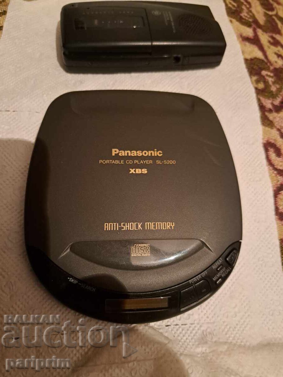 Panasonic,, Discman, functioneaza, BZC, compact disc