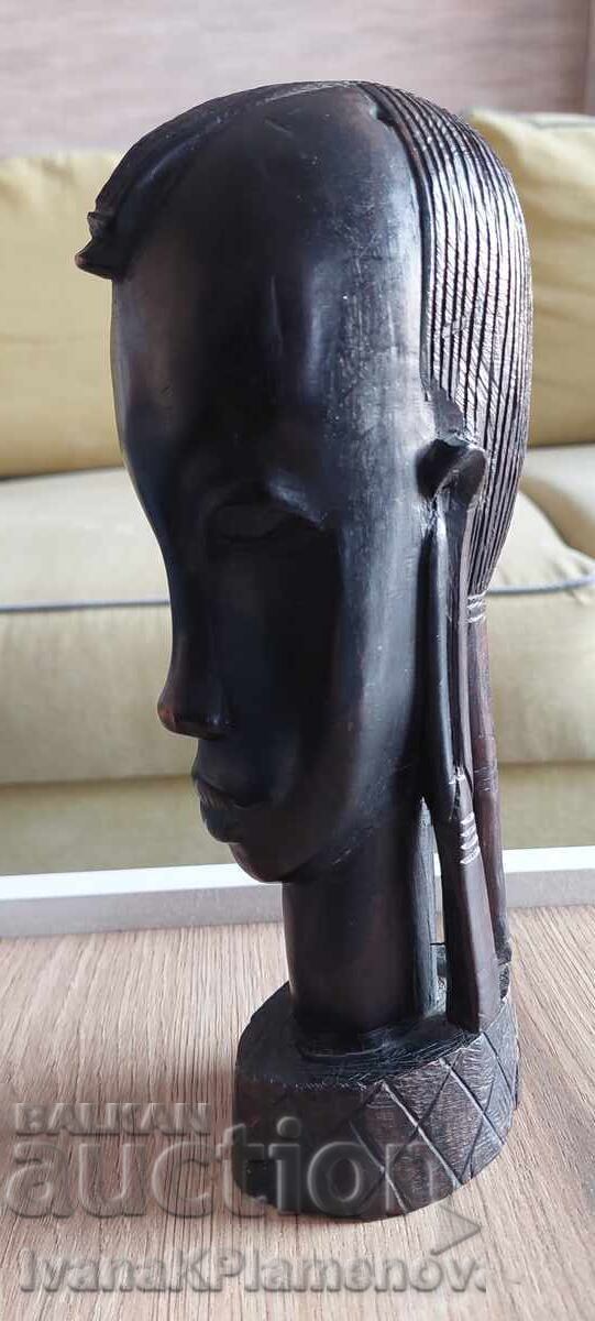 Woodcarving Africa solid wood for collectors 25cm - 5 Woodcarving Africa solid wood for collectors 25cm - 5