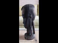 Woodcarving Africa solid wood for collectors 25cm