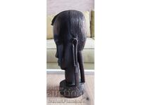 Woodcarving Africa solid wood for collectors 25cm