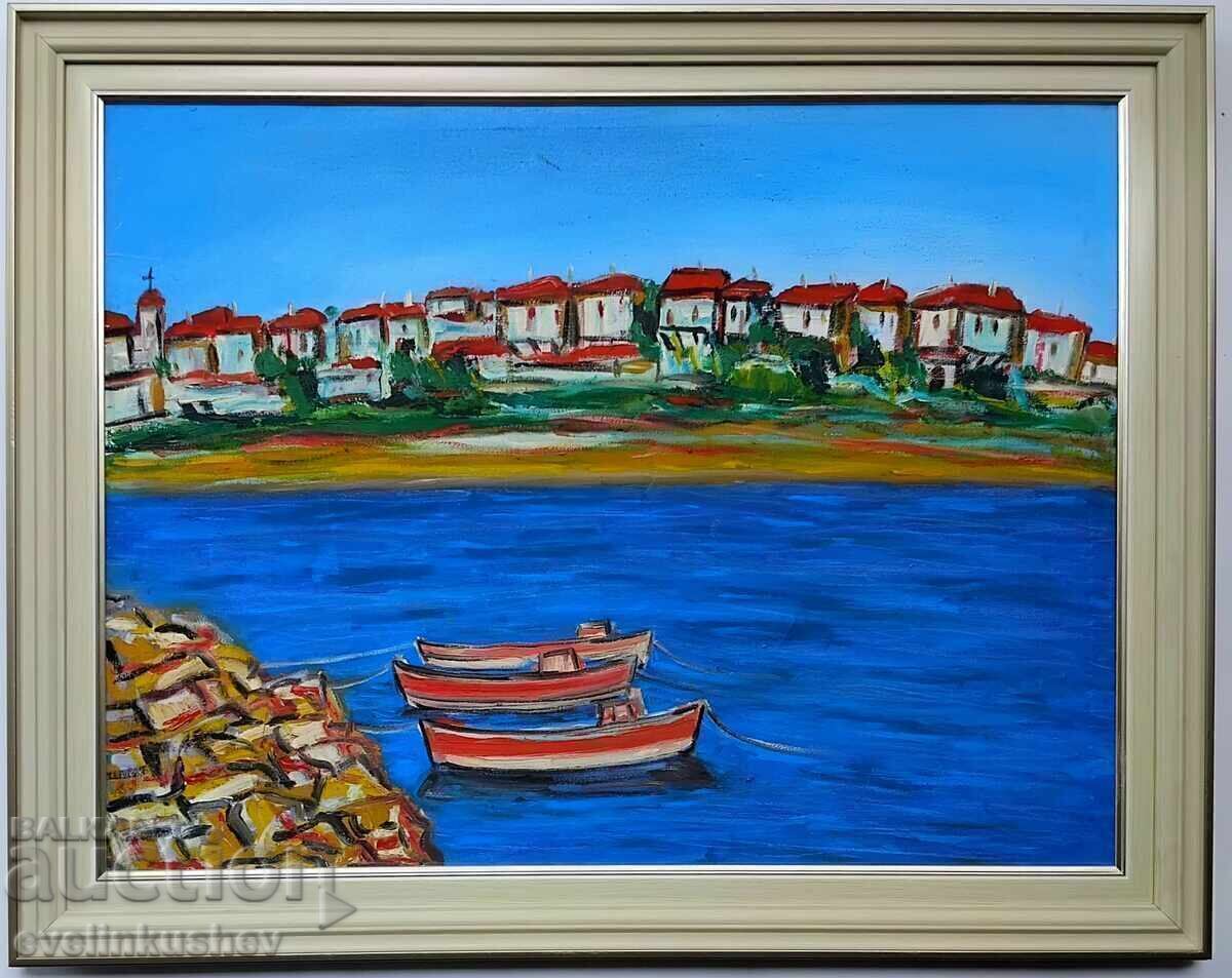 Tablou în ulei 57 x 43 cm / 66 x 52 cm
