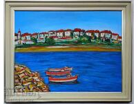 Oil painting 57 x 43 cm / 66 x 52 cm