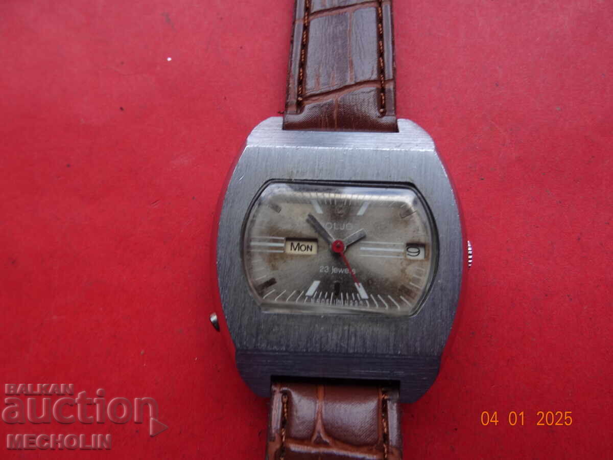 Delivery of RUSSIAN COLLECTOR'S WATCH FLIGHT SU 2627 AUTOMATIC 23 K 2