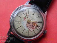 OLD RUSSIAN COLLECTOR'S WATCH FLIGHT 17 K 1MCHZ