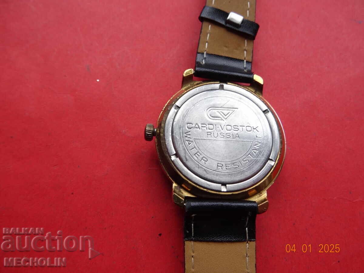 Delivery of OLD RUSSIAN COLLECTIBLE CARDI VOSTOK COMMANDER WATCH Delivery of OLD RUSSIAN COLLECTIBLE CARDI VOSTOK COMMANDER WATCH