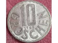 10 groschen Austria 1968