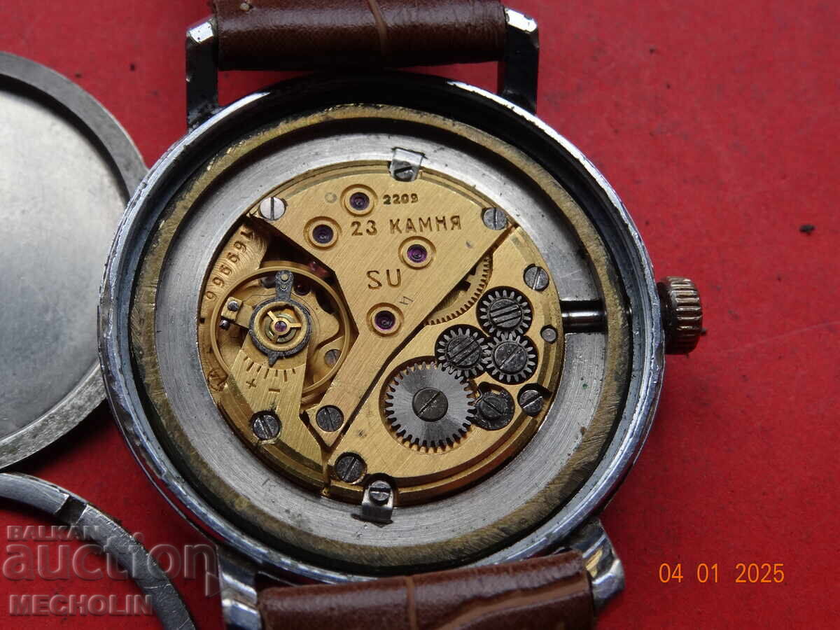 OLD RUSSIAN COLLECTOR'S WATCH LUCH 23K SU2209 - 7 OLD RUSSIAN COLLECTOR'S WATCH LUCH 23K SU2209 - 7