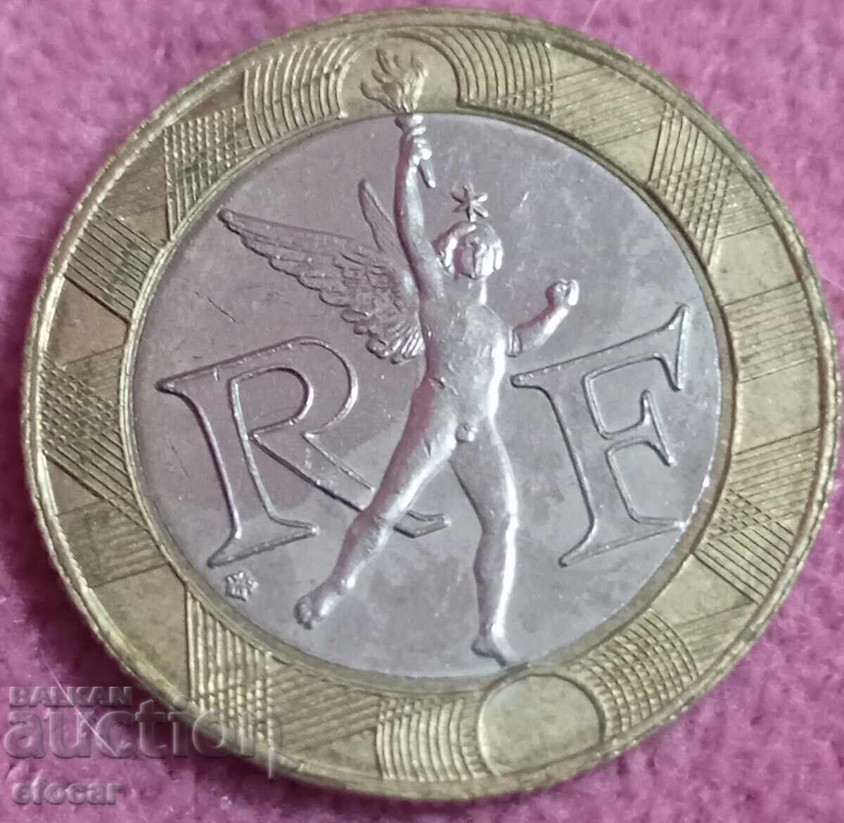 10 франка Франция 1989