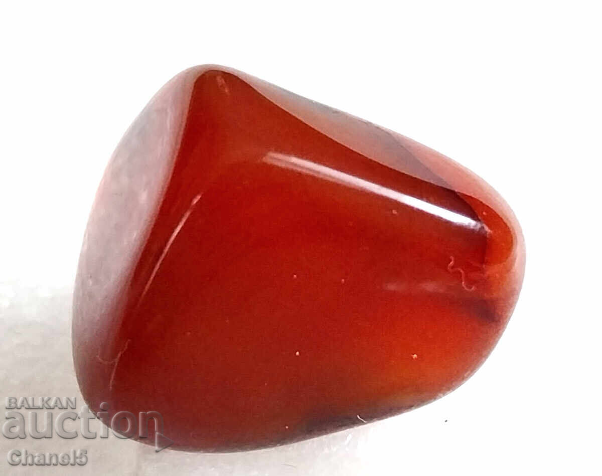 NATURAL CARNELIAN - BRAZIL - 55.26 ct- (653) with price 12.90 BGN | € 6.60 NATURAL CARNELIAN - BRAZIL - 55.26 ct- (653) with price 12.90 BGN | € 6.60