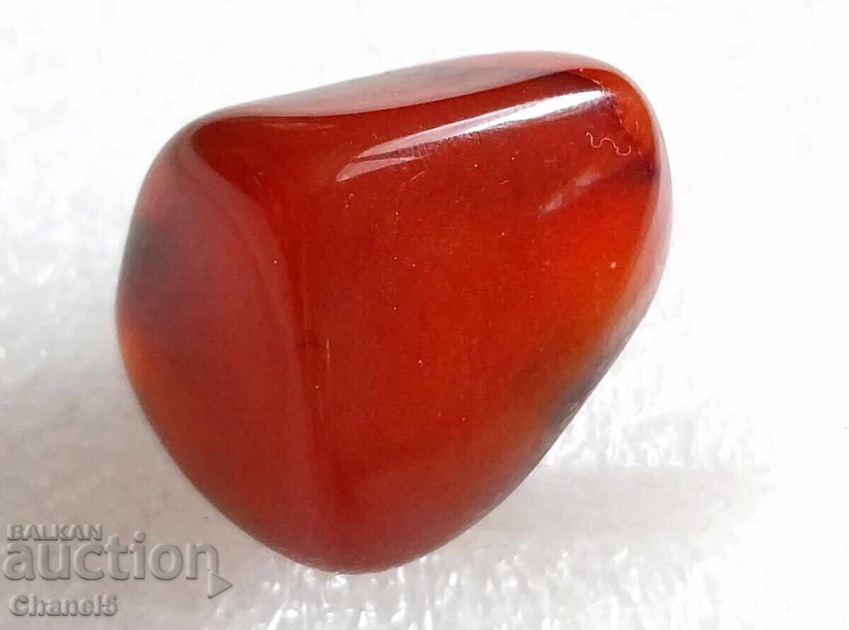 Auction NATURAL CARNELIAN - BRAZIL - 55.26 ct- (653) Auction NATURAL CARNELIAN - BRAZIL - 55.26 ct- (653)