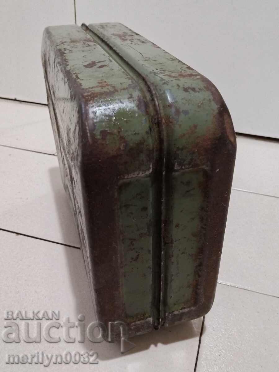 German 5 liter can of motorcycle oil BMW DKW Wehrmacht - 5 German 5 liter can of motorcycle oil BMW DKW Wehrmacht - 5