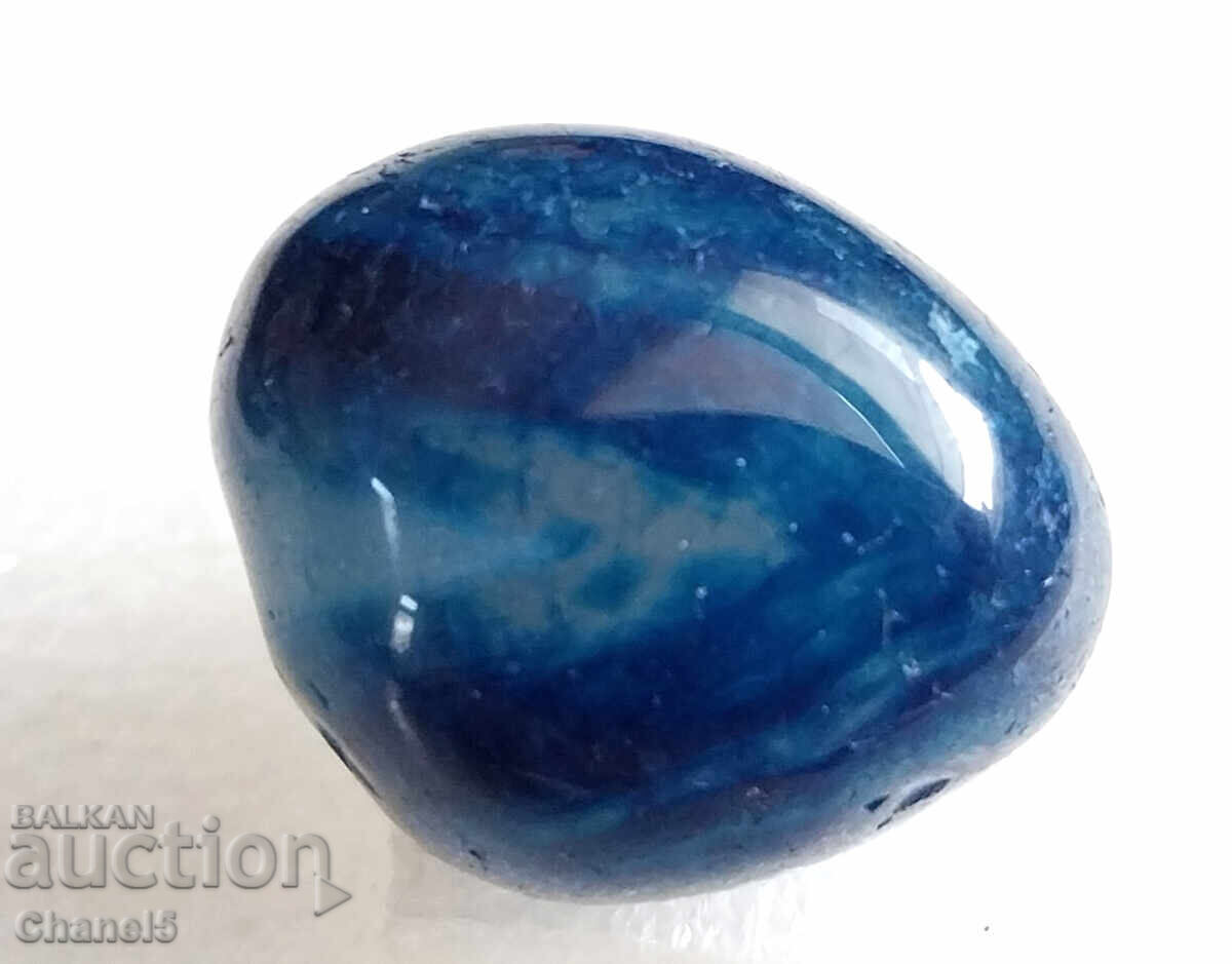 Auction NATURAL BLUE ONYX - BRAZIL - 63.80 ct- (656) Auction NATURAL BLUE ONYX - BRAZIL - 63.80 ct- (656)