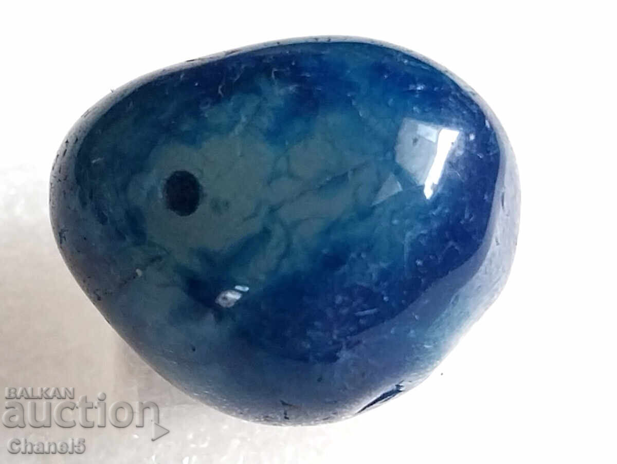 NATURAL BLUE ONYX - BRAZIL - 63.80 ct- (656) - 5 NATURAL BLUE ONYX - BRAZIL - 63.80 ct- (656) - 5
