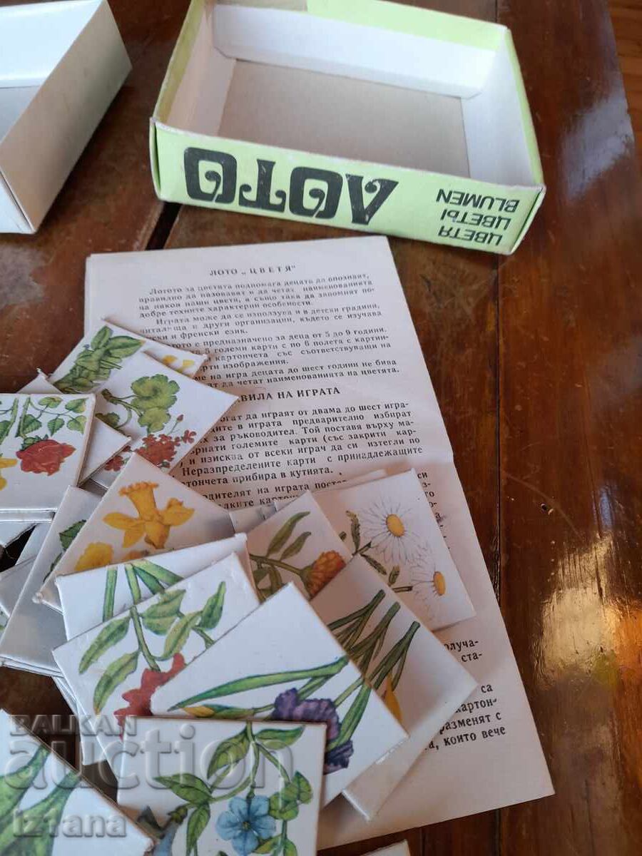 Old Lotto Flowers - 6