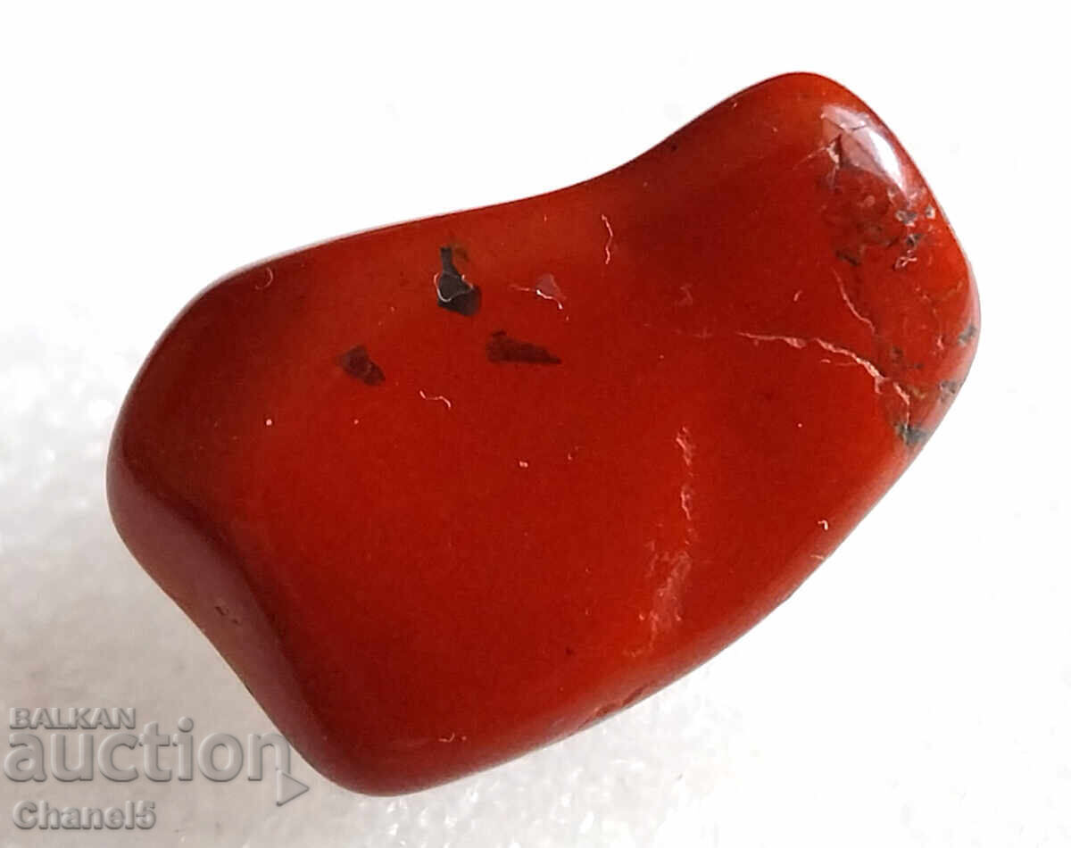 NATURAL RED JASPER - INDIA - 45.60 ct- (658) with price 8.00 BGN | € 4.09 NATURAL RED JASPER - INDIA - 45.60 ct- (658) with price 8.00 BGN | € 4.09